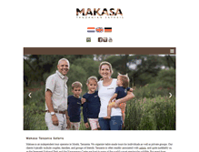 Tablet Screenshot of makasatanzania.com